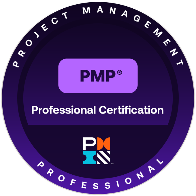 PMP — Project Management Professional 認證徽章